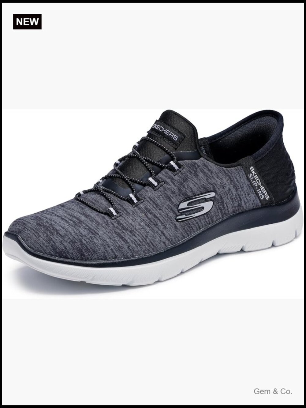 Hands Free Slip-Ins Sneakers - Memory Foam - Machine Washable